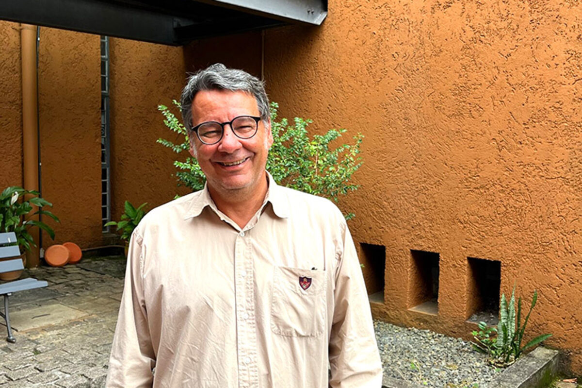 Rodrigo Browne apresenta temas relacionados sucesso da comunicação de projetos audiovisuais. (Foto de: Bárbara Magalhães/Divulgação.)