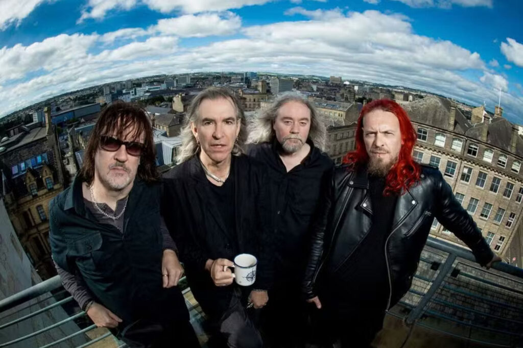 Músicos da New Model Army. (Foto de: Divulgação.)