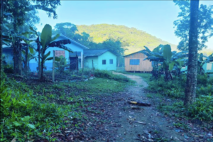 Aldeia Kuaray Guata Porã, em Guaraqueçaba