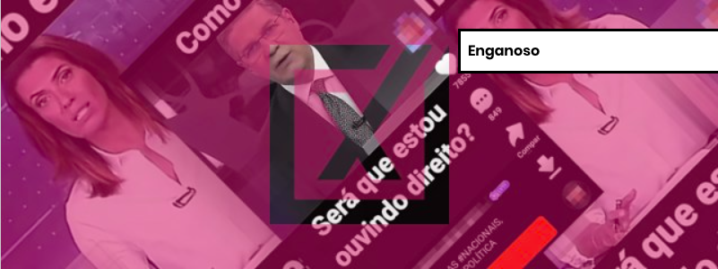 Vídeo descontextualiza trechos antigos de telejornais para enganar sobre cloroquina