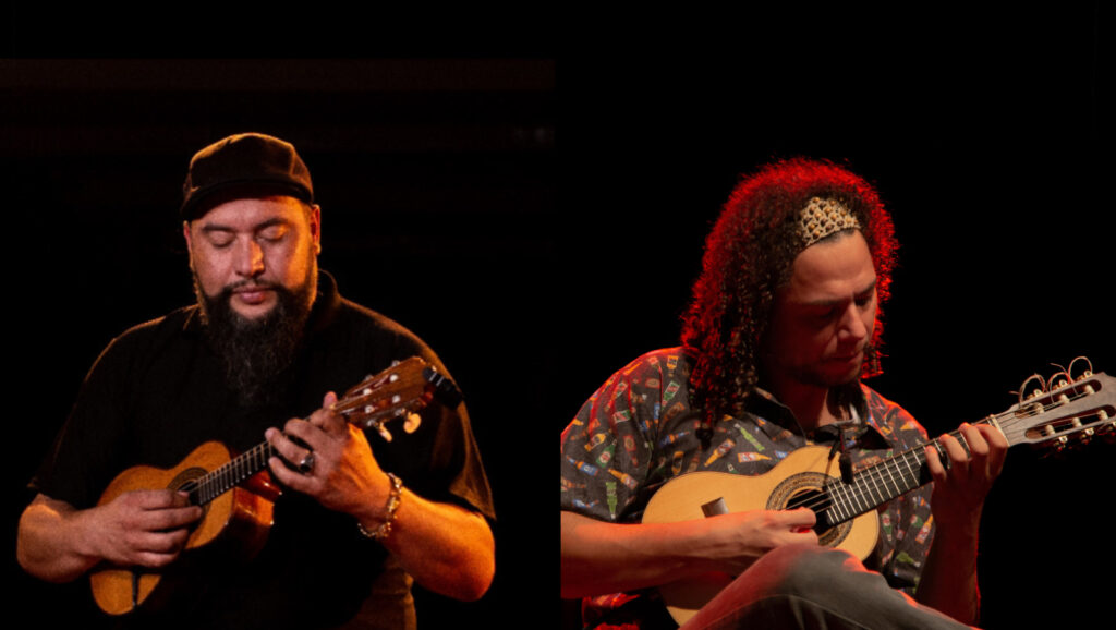 Julião Boêmio e Márcio Marinho celebram um dos instrumentos mais importantes da Música Popular Brasileira no show “Ah! O cavaquinho...”. (Foto de: Divulgação)