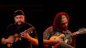 Julião Boêmio e Márcio Marinho celebram um dos instrumentos mais importantes da Música Popular Brasileira no show “Ah! O cavaquinho...”. (Foto de: Divulgação)