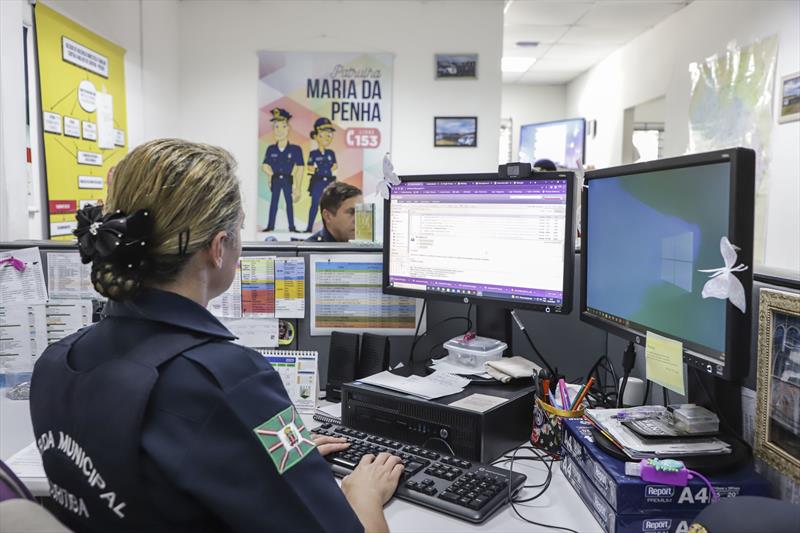 guarda municipal monitora ocorrências