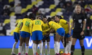 jogadoras da seleção